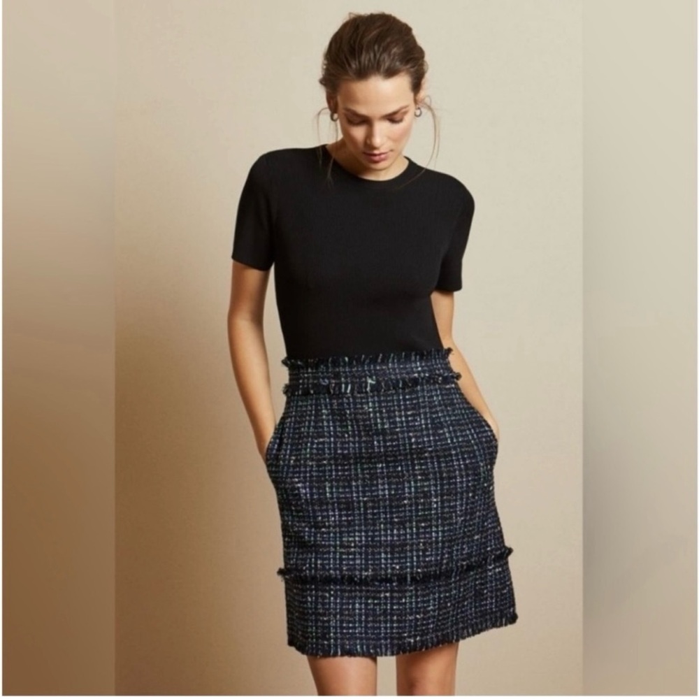 Ted Baker London Klaudid Mockable Layered Woven Dress